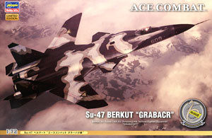 Su-47 Berkut (Grabacr Squadron), Ace Combat Zero: The Belkan War, Hasegawa, Model Kit, 1/72, 4967834521223